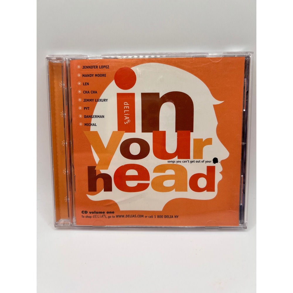 Delia's In Your Head Volume 1 CD 1999 J-Lo Mandy Moore 90s Music Untested